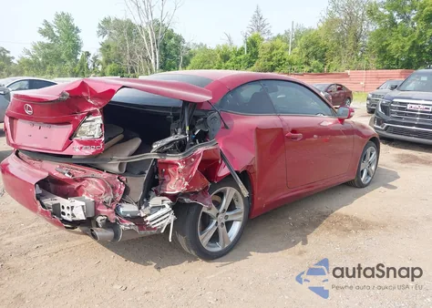 2012 Lexus Is from USA, damaged, VIN JTHFF2C27C2525730